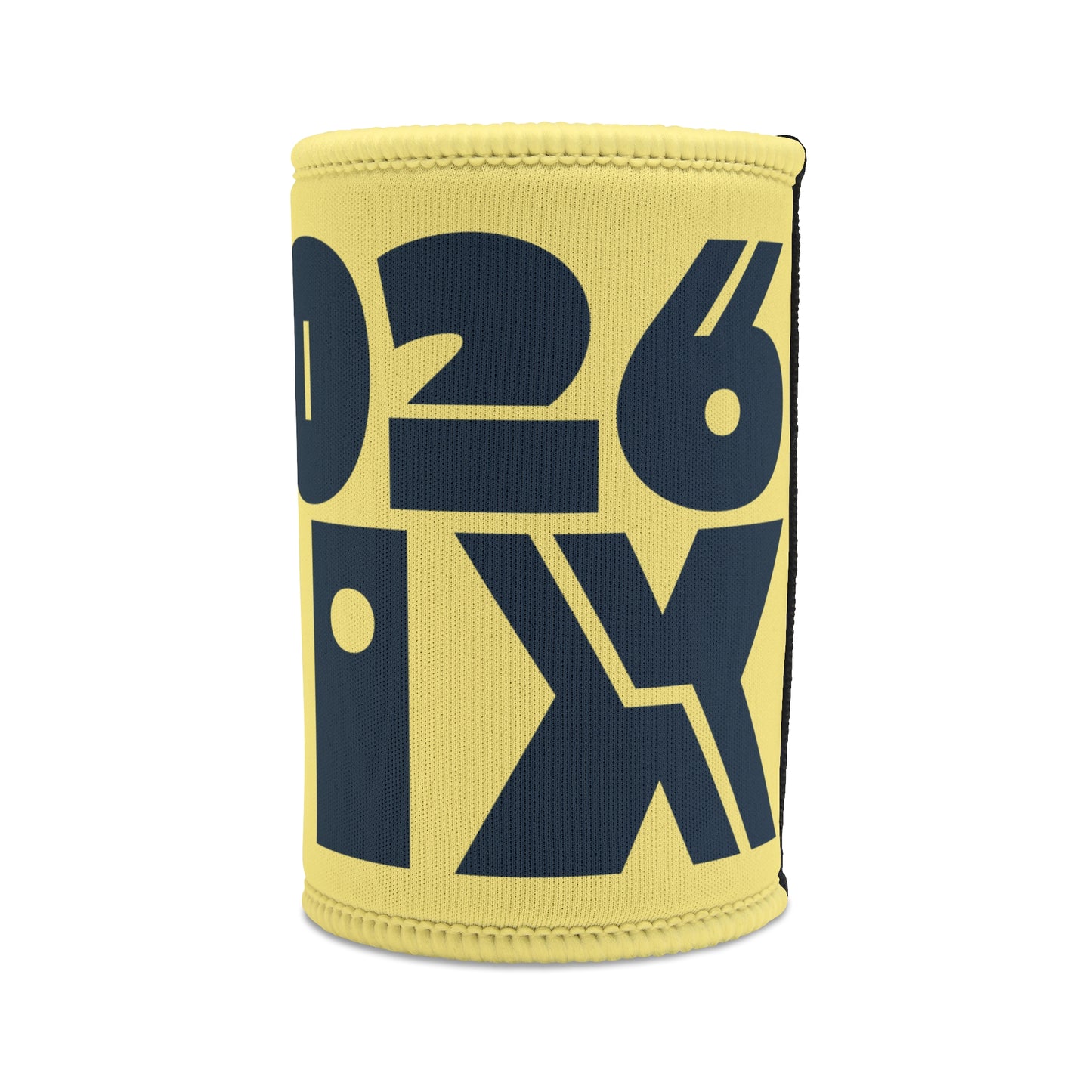 2026 Chix Koozie – black on yellow