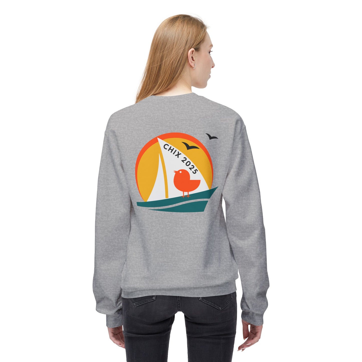 Chix 2025 Sweatshirt - teal and big boat