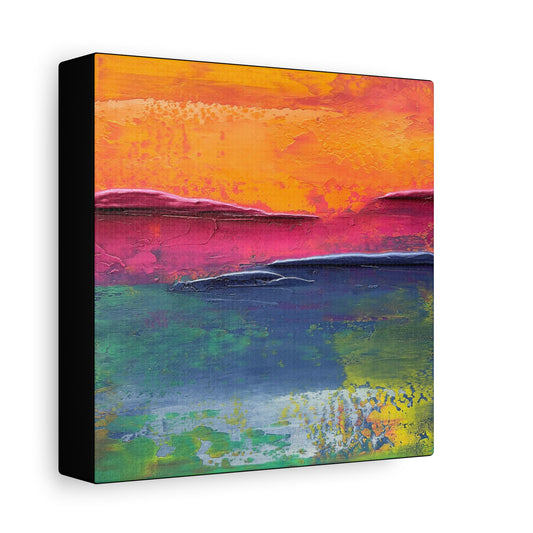 Spirited - Square Canvas Art Print