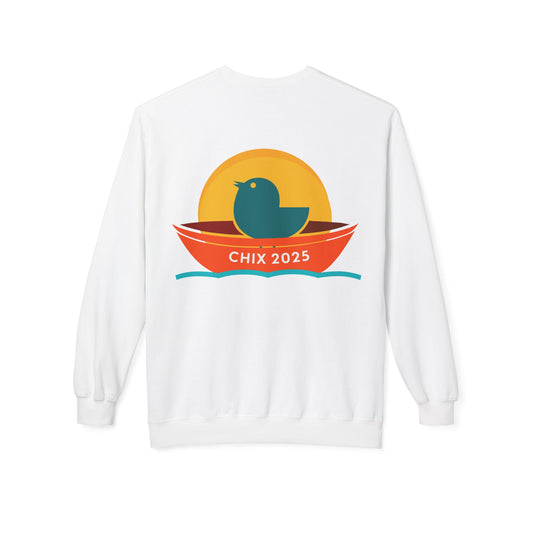 Chix 2025 Sweatshirt -orange and little boat