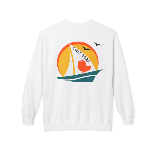 Chix 2025 Sweatshirt - teal and big boat