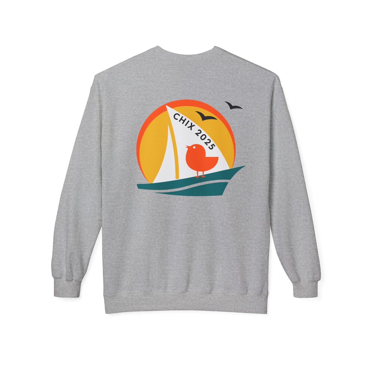 Chix 2025 Sweatshirt - teal and big boat