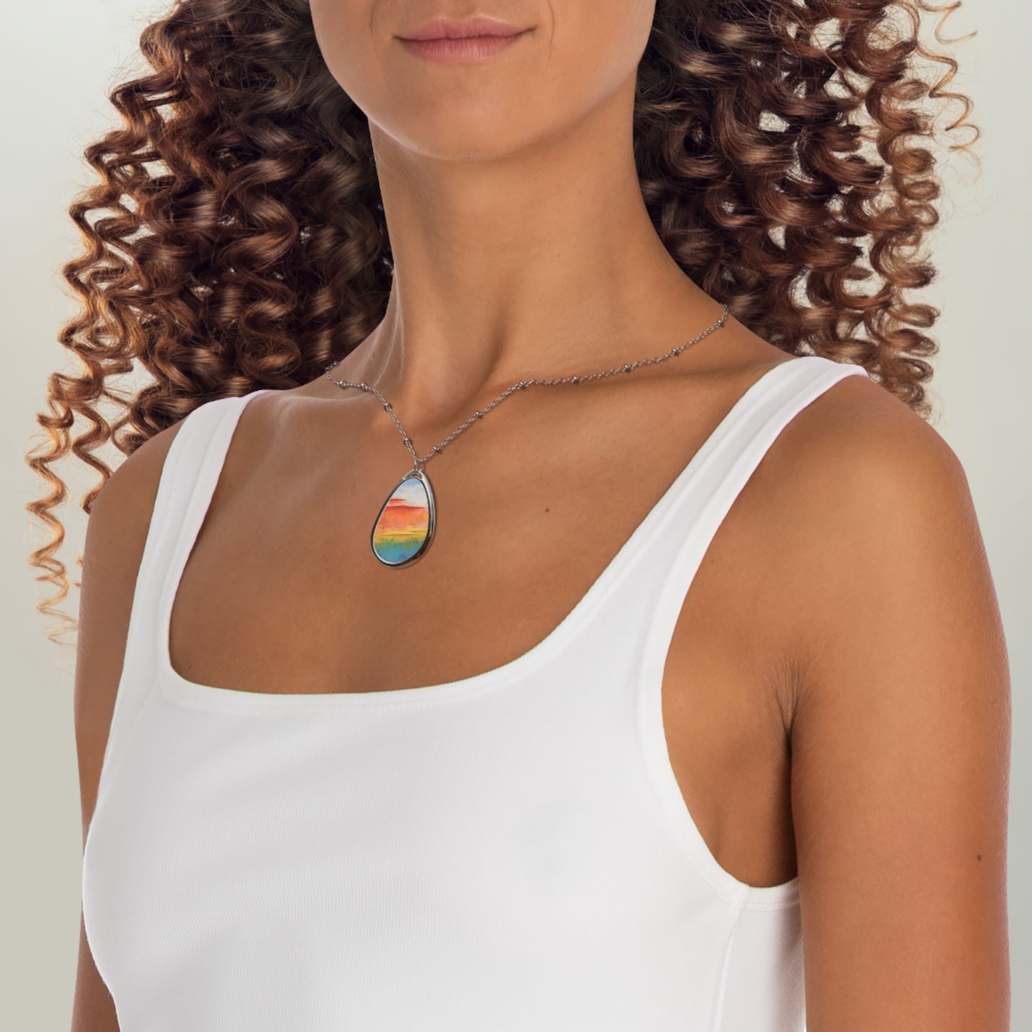 Art Necklace - Simple Times
