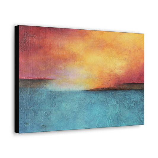 Colored with Sound - Unframed Gallery Wrapped Canvas