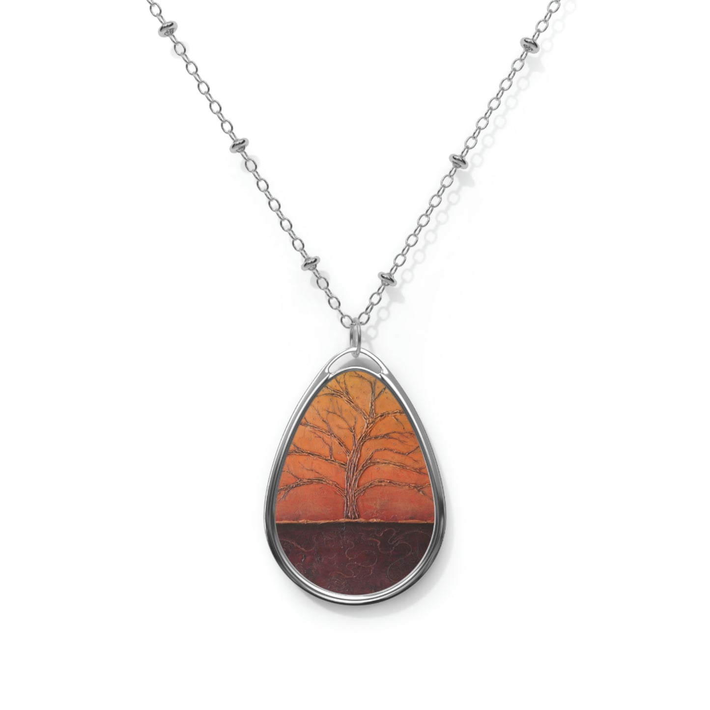 Art Necklace - Tree Love