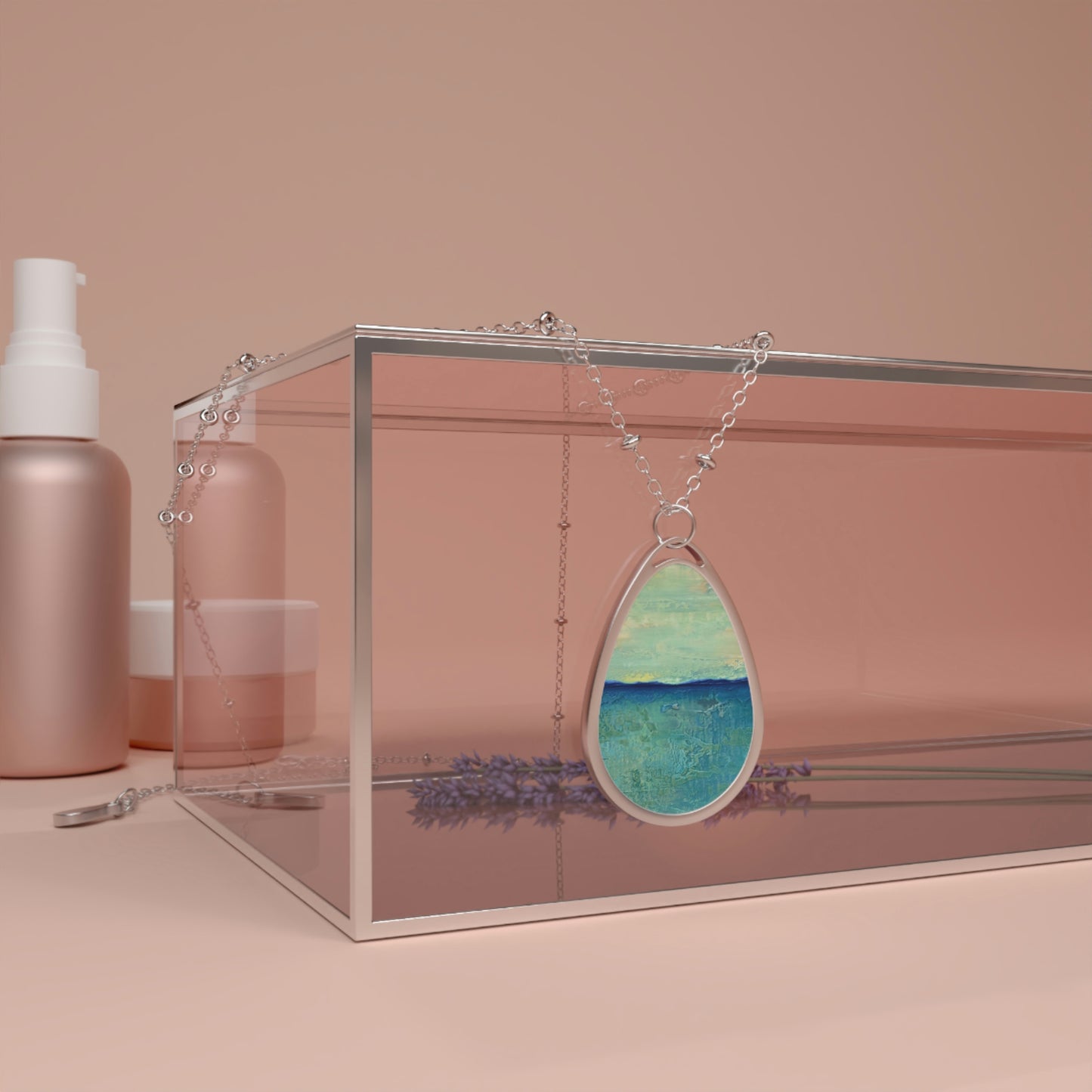 Art Necklace - Free-floating