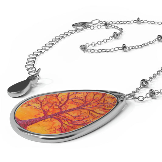 Art Necklace - Untouchable Warmth