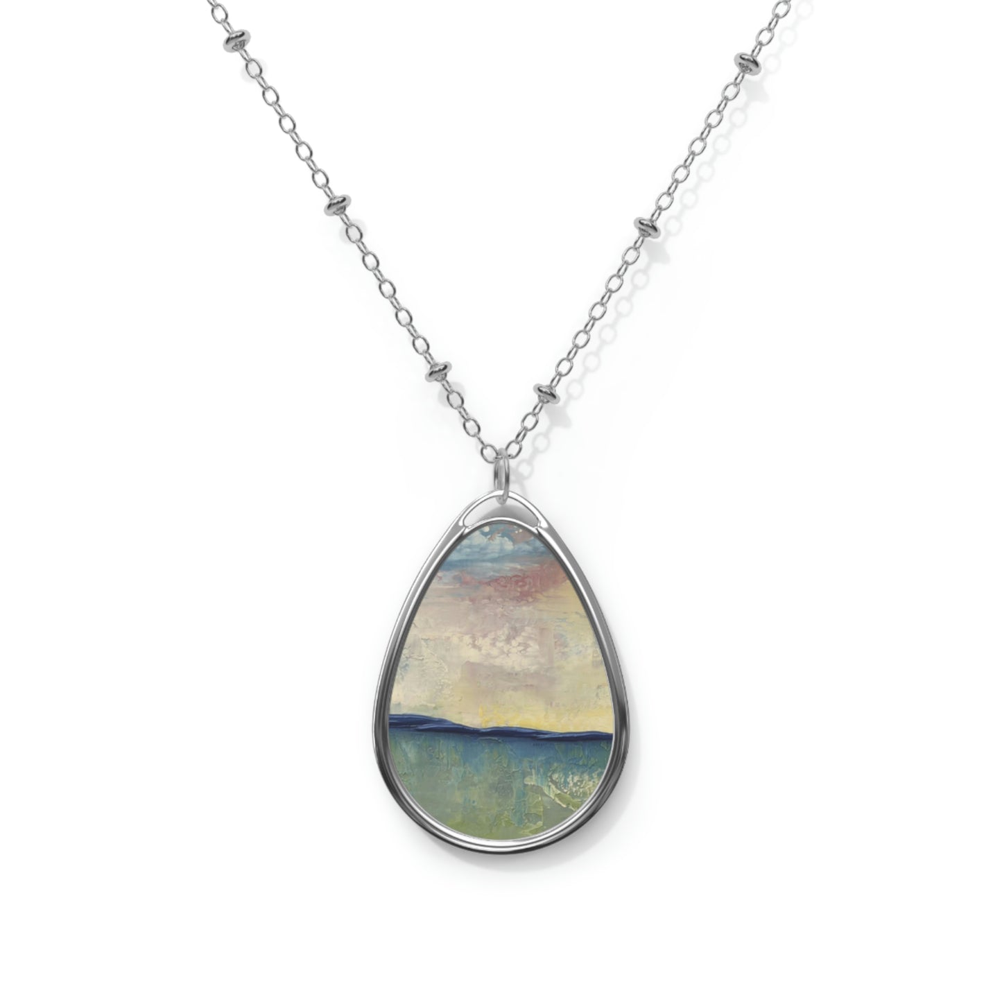 Art Necklace - Anchored Dreams