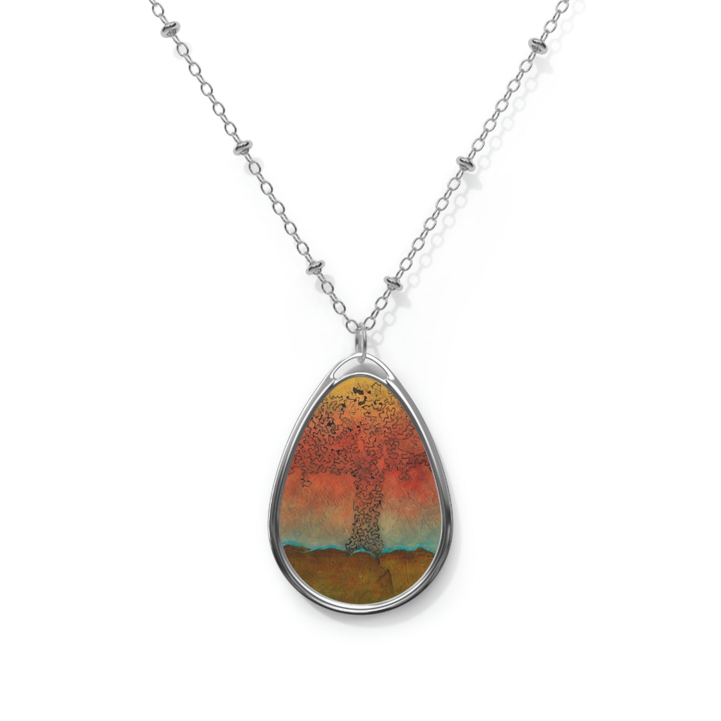 Art Necklace - Cerebral Tree