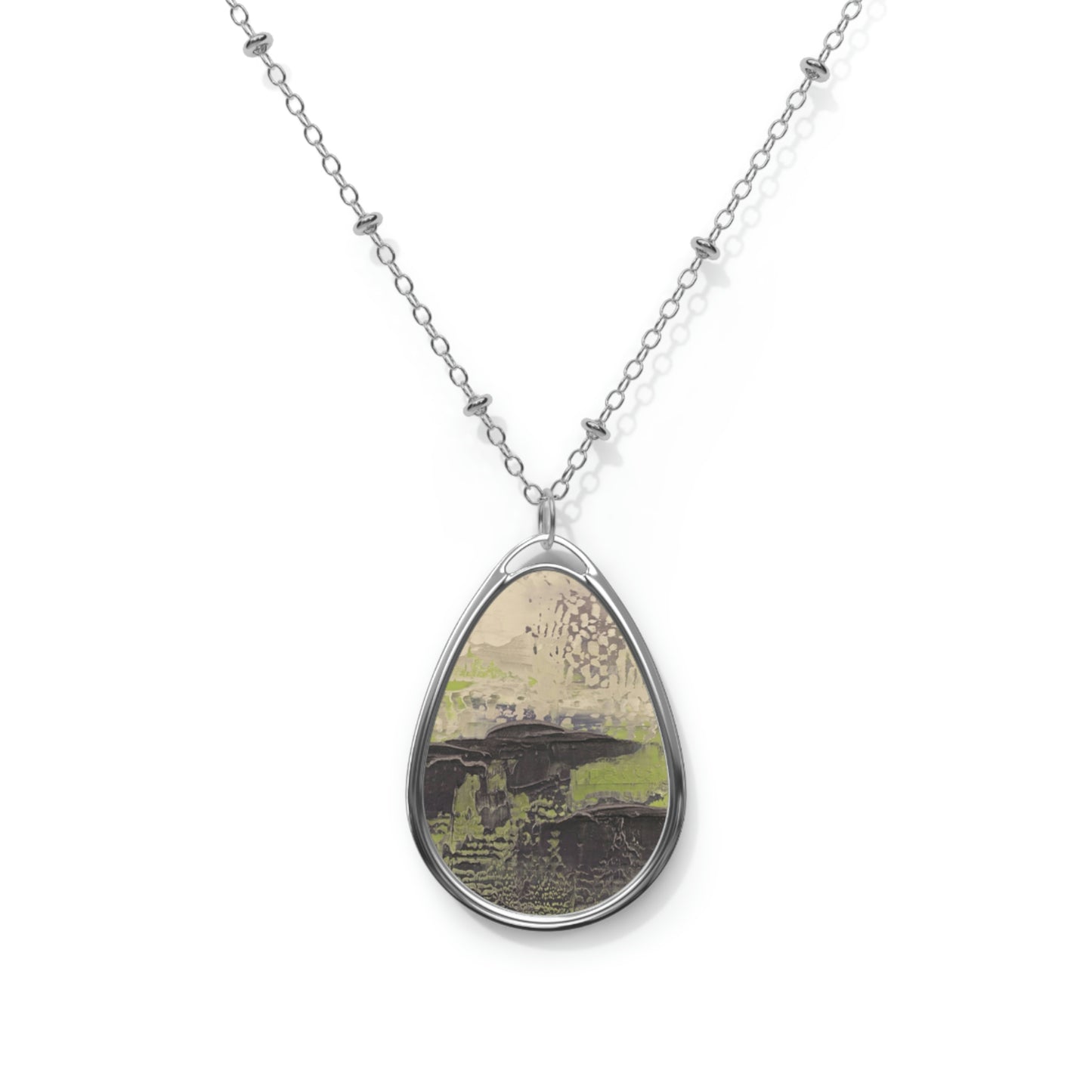 Art Necklace - Summer Storm