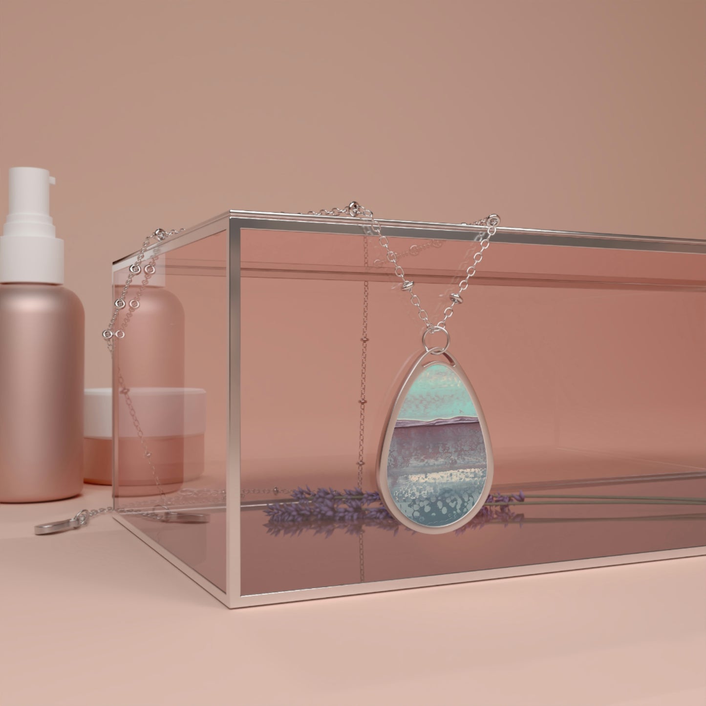 Art Necklace - Reflecting