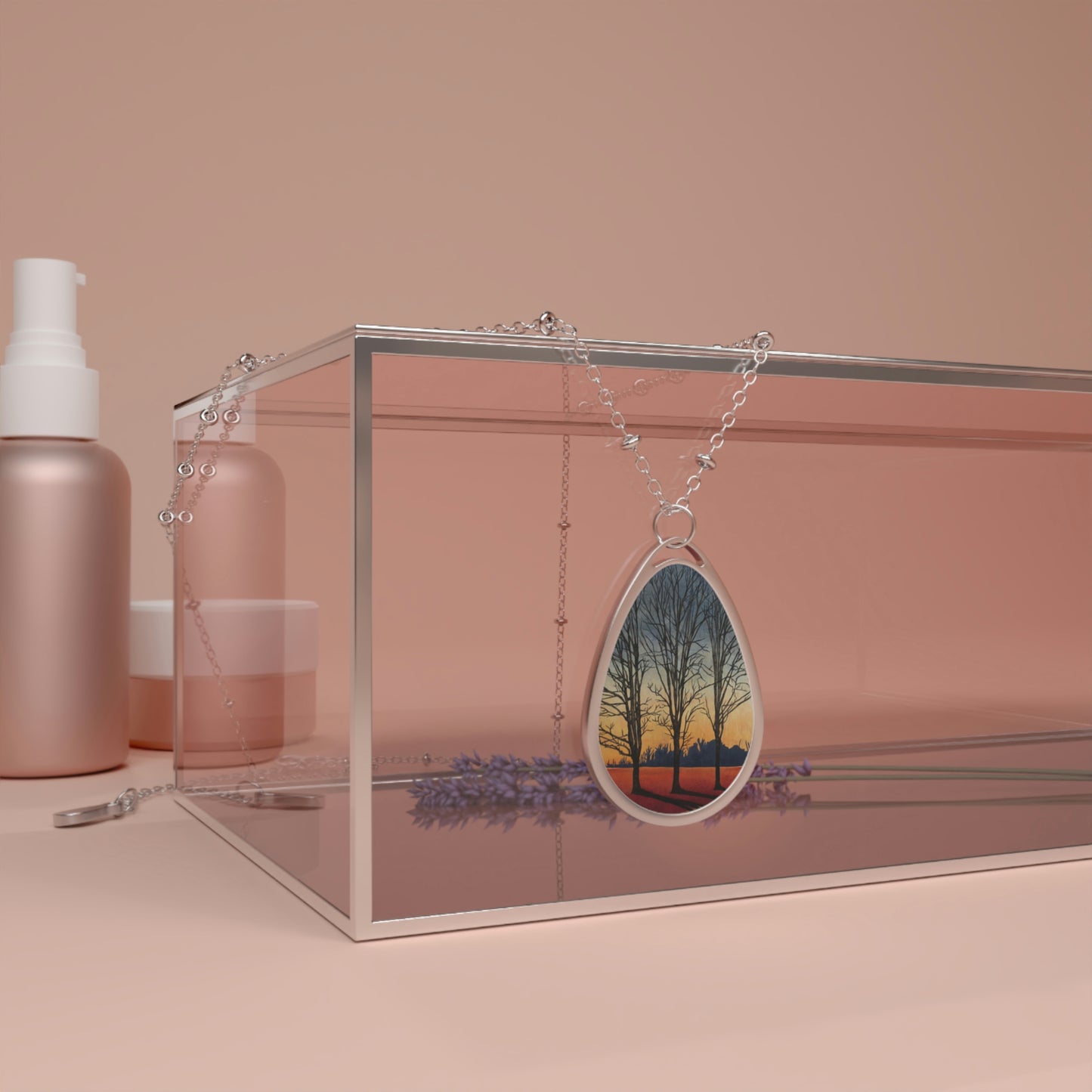 Art Necklace - Helping Each Other Grow