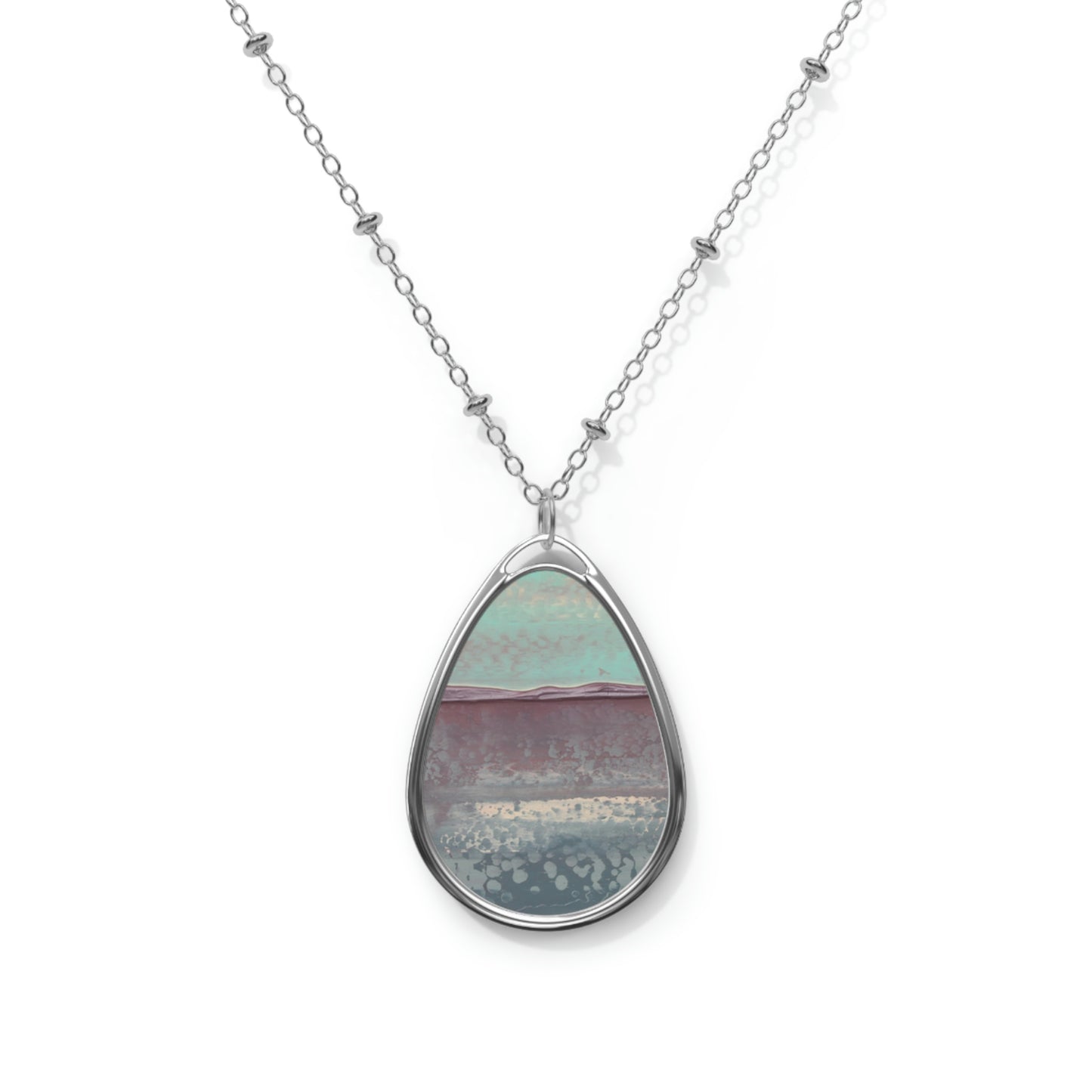 Art Necklace - Reflecting