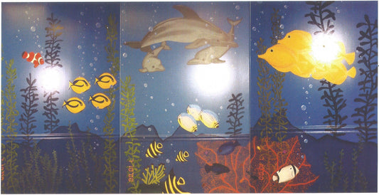 Dr. Baer's Fish Mural by Heather Haymart