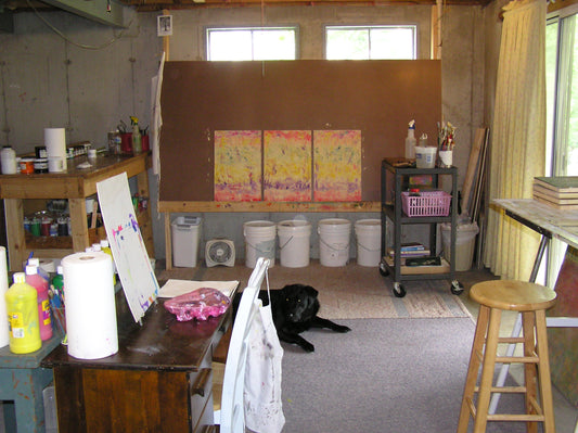 My art old studio in 2007