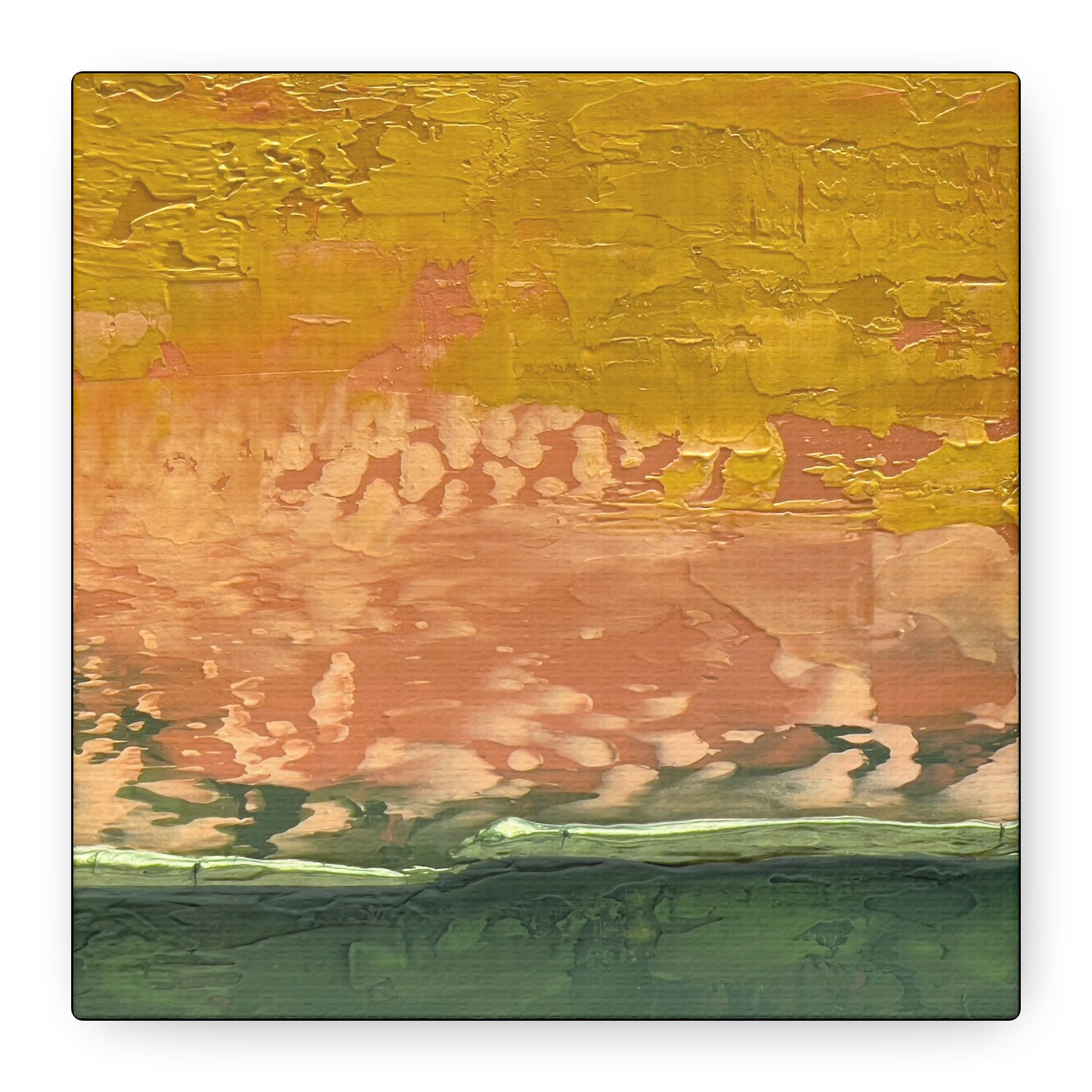 Giving - Square Canvas Art Print