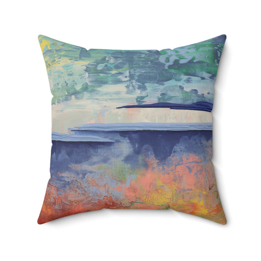 Decorative Art Pillow - Last Bits of Winter