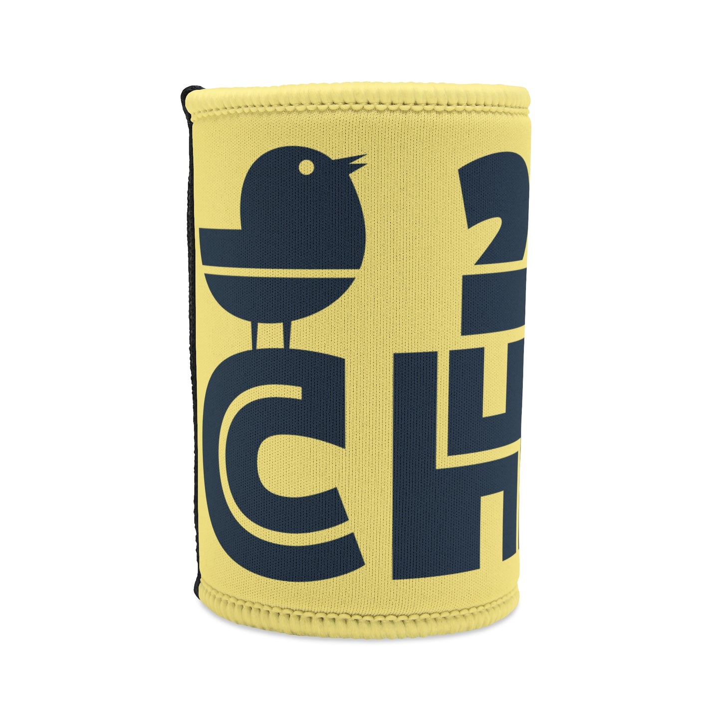 2026 Chix Koozie – black on yellow