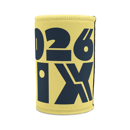 2026 Chix Koozie – black on yellow