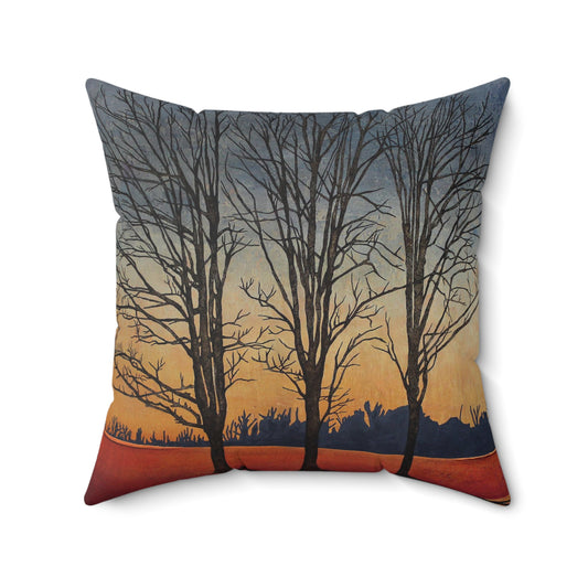 Decorative Art Pillow - Helping Each Other Grow