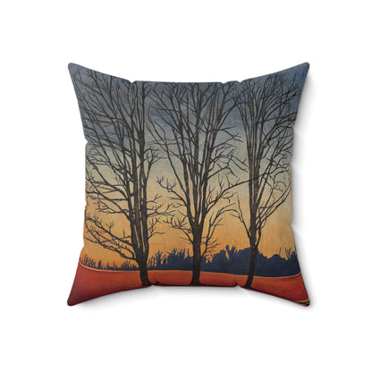 Decorative Art Pillow - Helping Each Other Grow