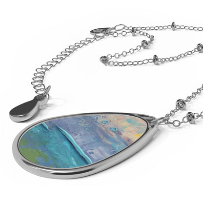 Art Necklace - Almost Warm Day