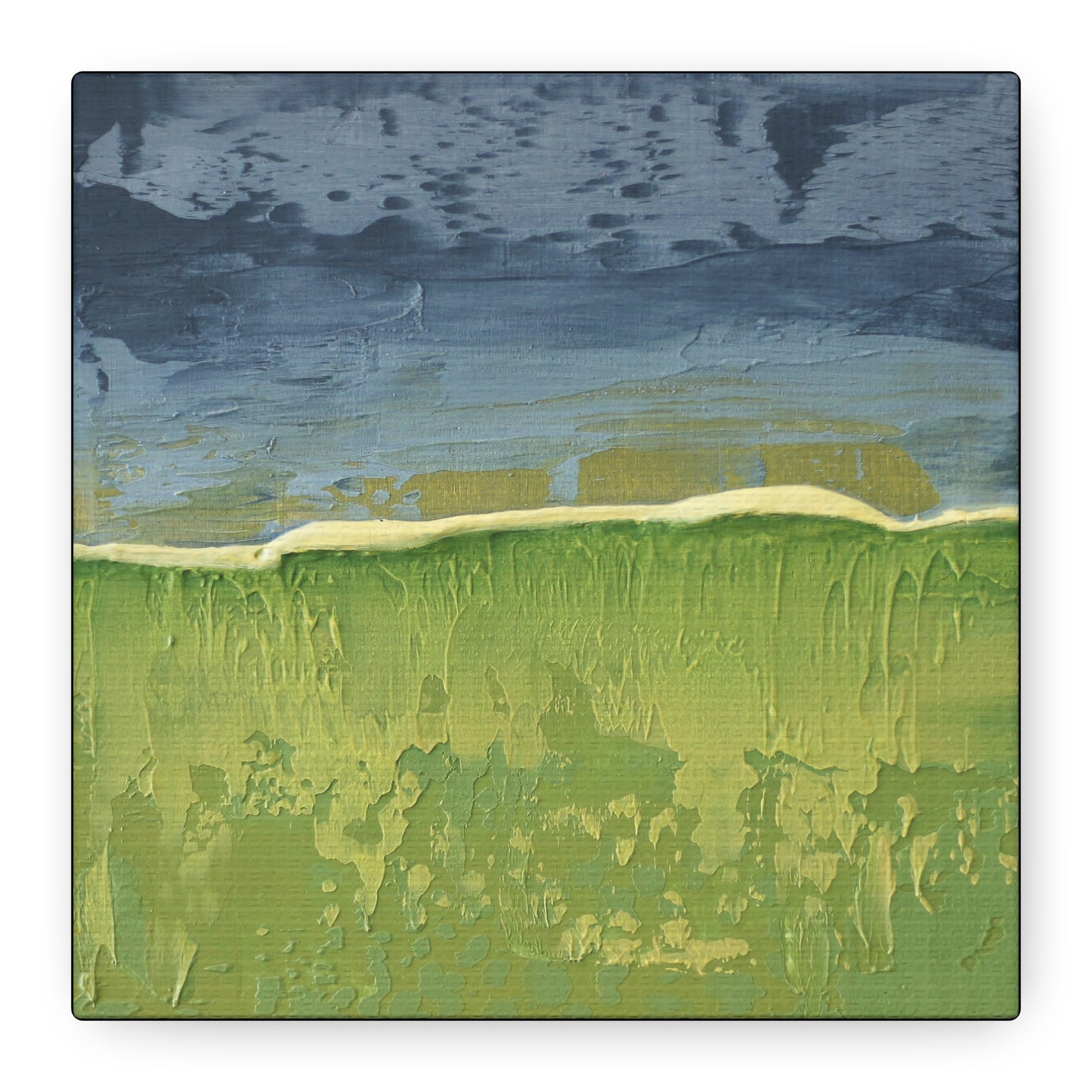 Gentle Storm - Square Canvas Art Print