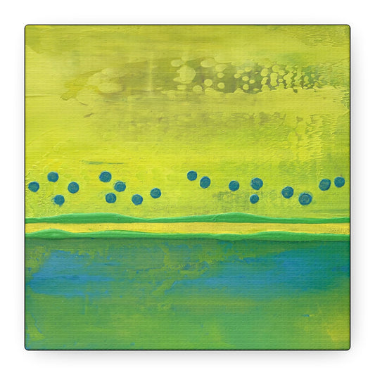 Vitality - Square Canvas Art Print