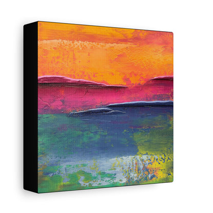 Spirited - Square Canvas Art Print