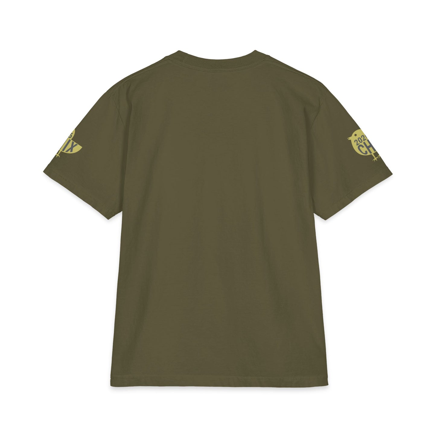 2026 Chix T-Shirt — light logo on left arm and front