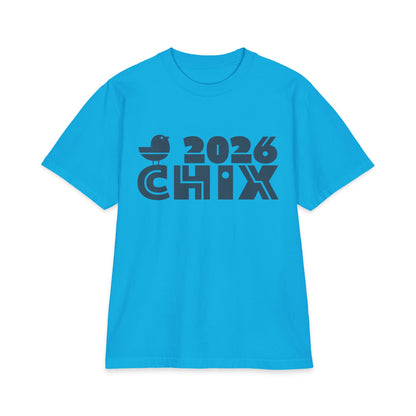 2026 Chix T-Shirt — dark logo on right arm and front
