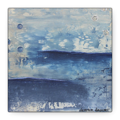 Thoughts - Square Canvas Art Print