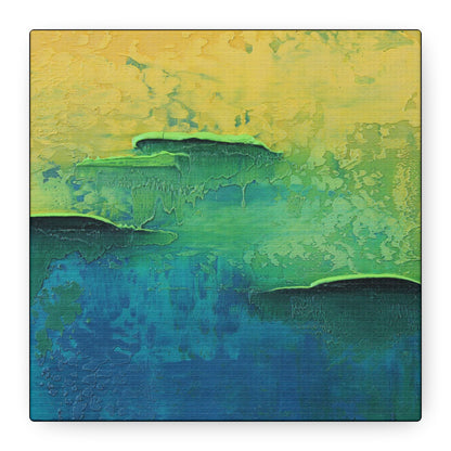 Plunge - Square Canvas Art Print