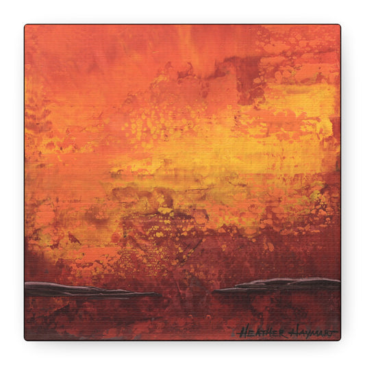 Engulf - Square Canvas Art Print