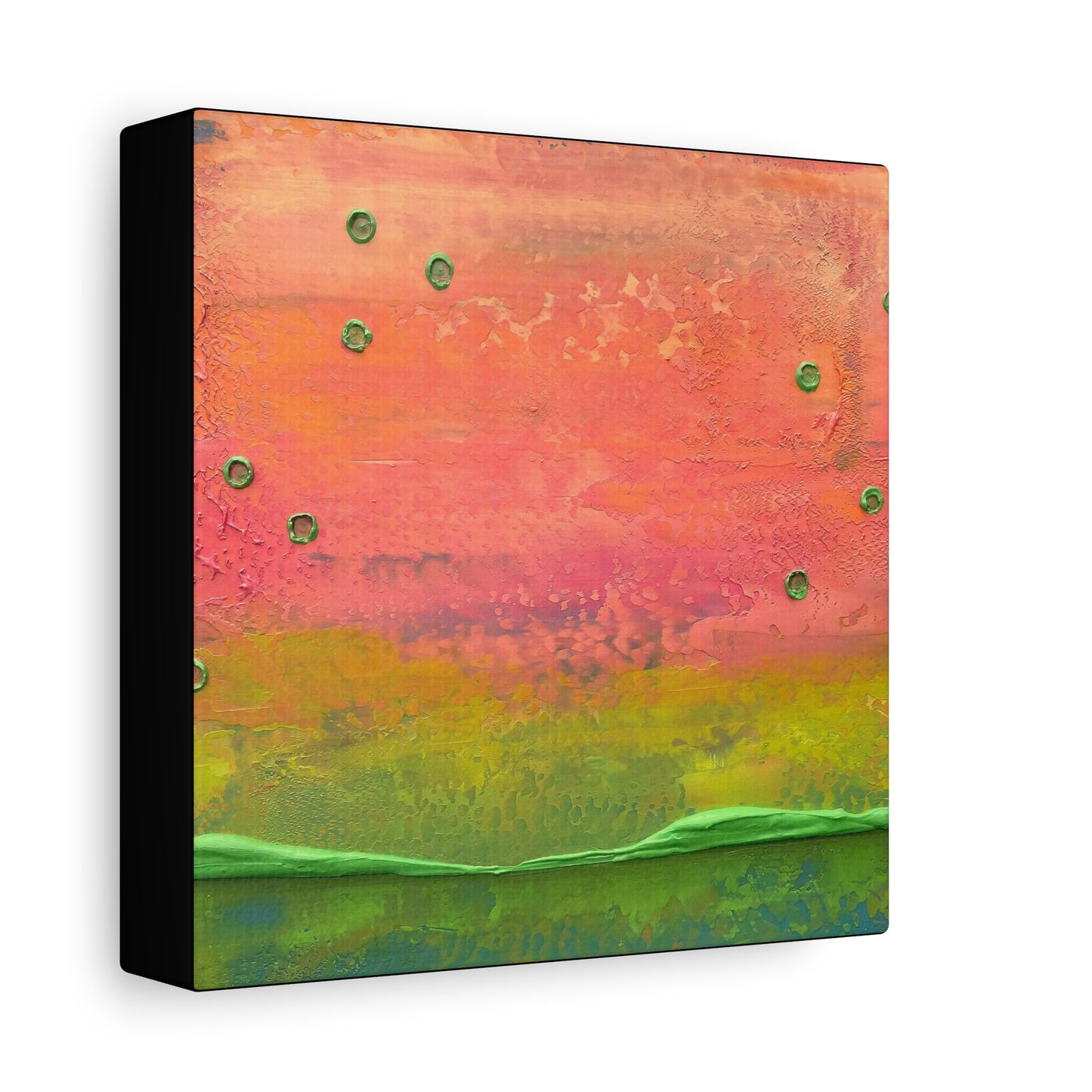 Elated - Square Canvas Art Print
