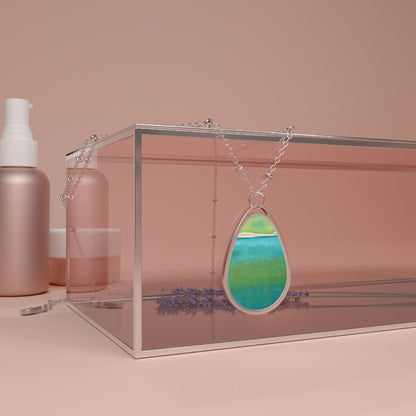 Art Necklace - Crosscurrent