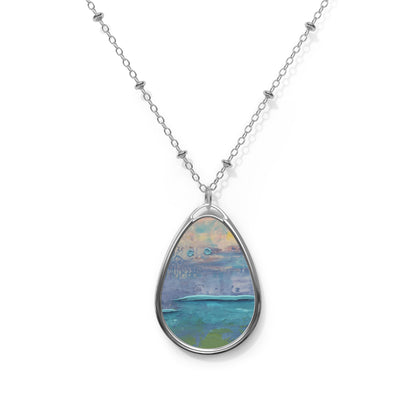 Art Necklace - Almost Warm Day