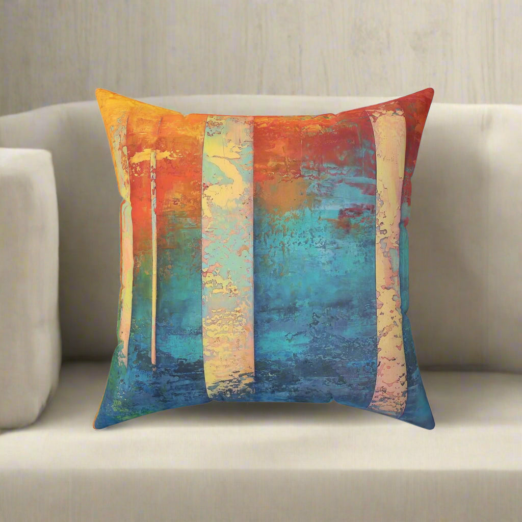 Decorative Art Pillow - Continuously Emerging