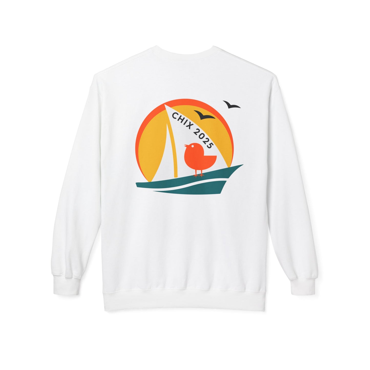Chix 2025 Sweatshirt - teal and big boat