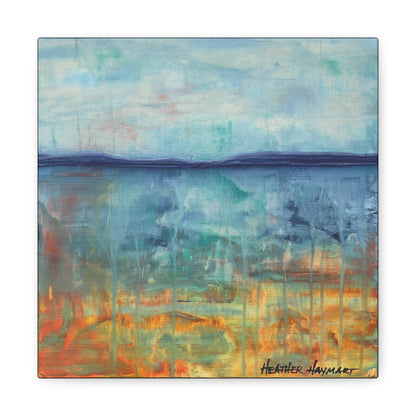 Liquid Sunset - Unframed Gallery Wrapped Canvas