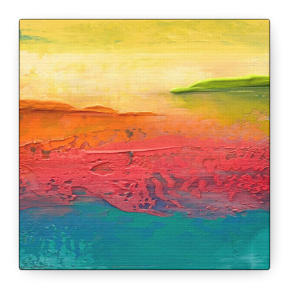 Fulfilled - Square Canvas Art Print