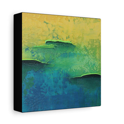 Plunge - Square Canvas Art Print