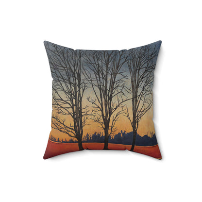 Decorative Art Pillow - Helping Each Other Grow