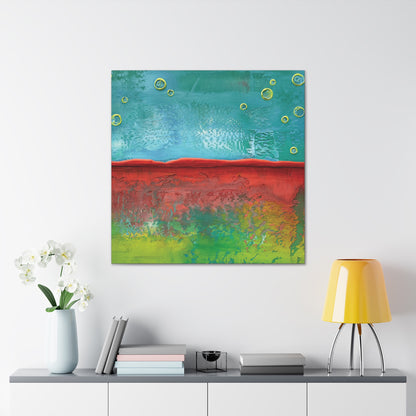 Joyful Canvas print on the wall