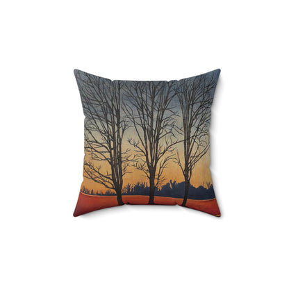 Decorative Art Pillow - Helping Each Other Grow