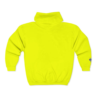 Chix 2026 Full-Zip Hoodie — embroidered dark logos on chest and wrist