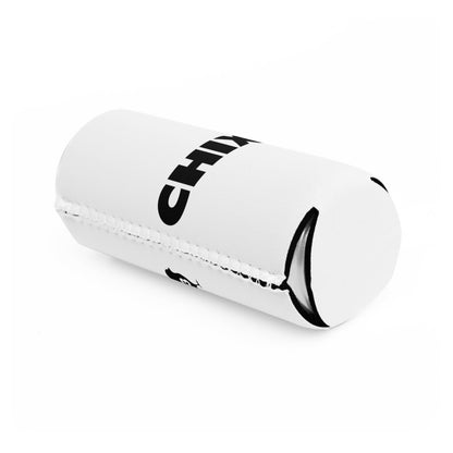 Slim Can Cooler - black on white