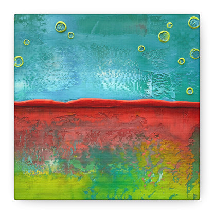 Joyful - Square Canvas Art Print