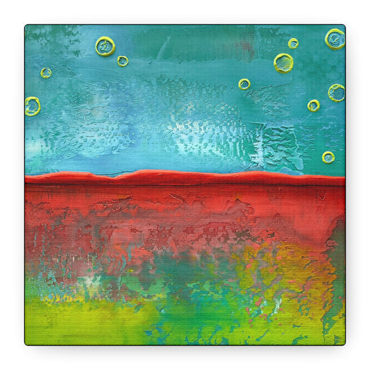 Joyful - Square Canvas Art Print