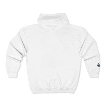 Chix 2026 Full-Zip Hoodie — embroidered dark logos on chest and wrist